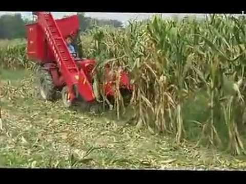 Small Scale Corn Harvester