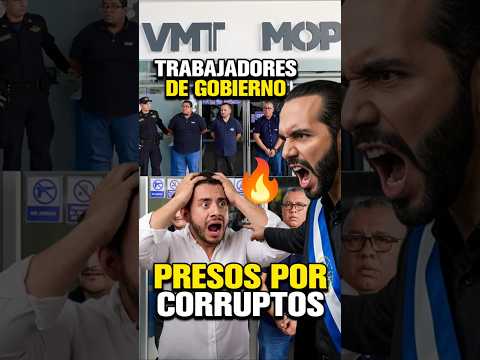 ⚠️ Bukele Mete Presos a Empleados Corruptos de su Gobierno por Vender Licencias Falsas 🔥