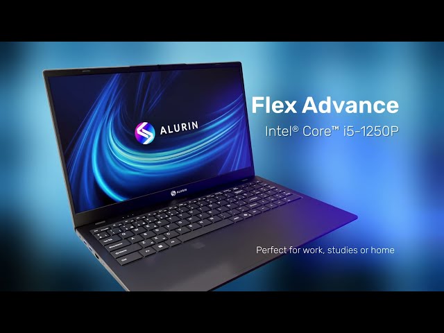 Portátil Alurin Flex Advance Intel Core i5 1250P 15.6" / 8GB / 500GB / Windows Home video