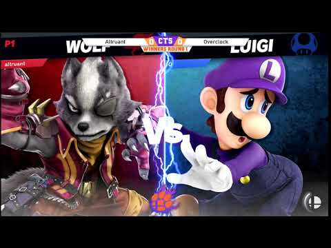 Clocktower Smash 54 - Winners - Altruant (Pac-Man, Wolf) vs. Overclock (Luigi) - SSBU