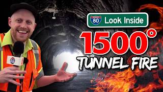 Going Inside Wyoming's TOTALLY MELTED Freeway Tunnel