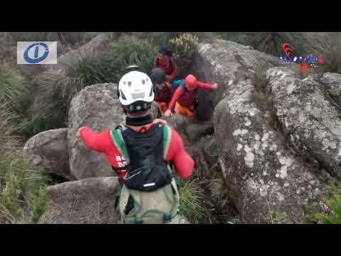 Corpo de Bombeiros de Itajubá resgatam montanhistas no Pico dos Marins