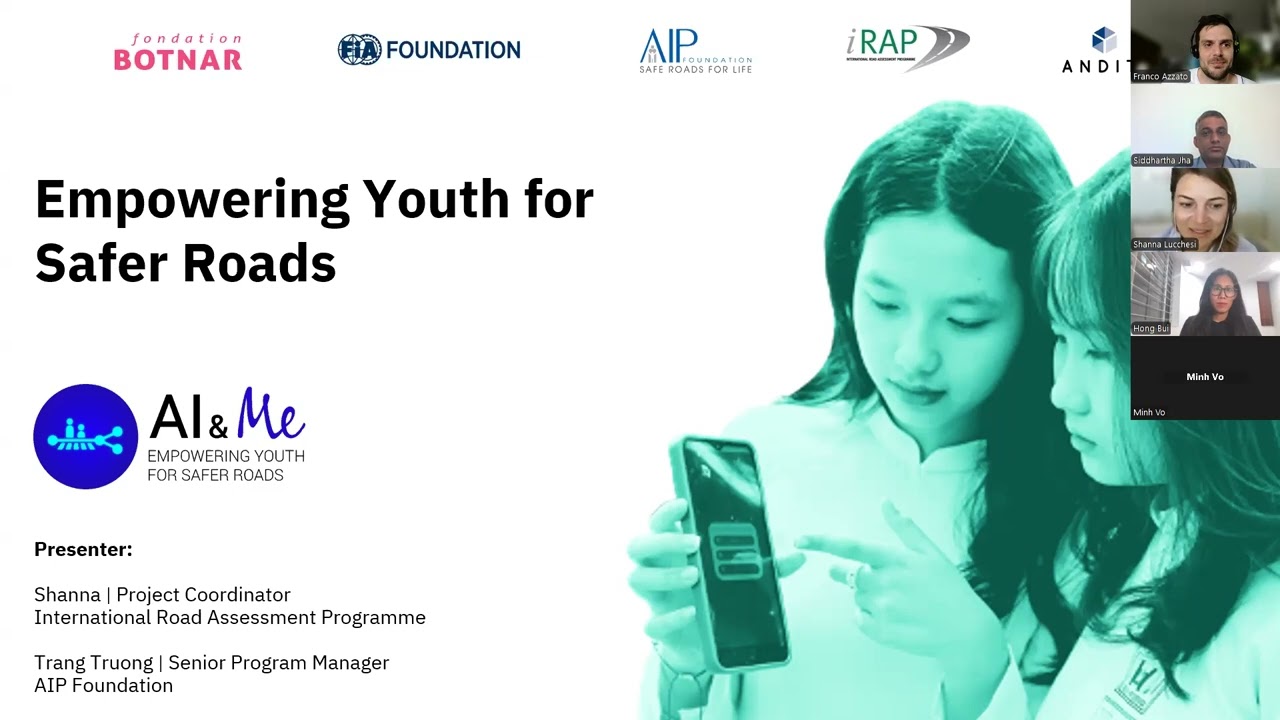 #iRAPKnowledgeLive Session 10 - Leveraging Technology and Youth Power for Safer Roads