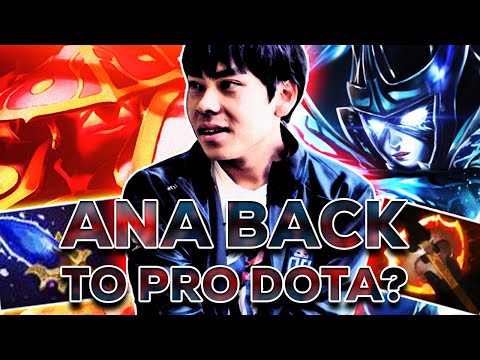 ana is back to ranked !! Back to Pro Dota 2?!