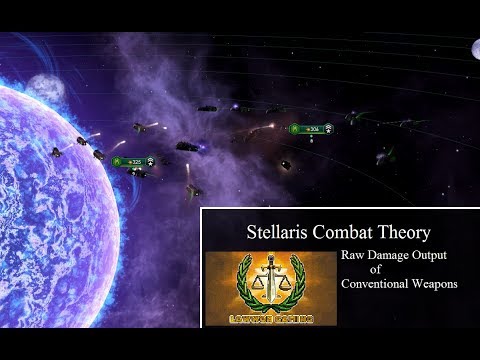 Stellaris Combat Theory (v1.4) - Raw Damage Output