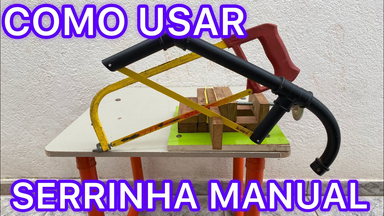 🔵🔵 DICAS de como usar serra MANUAL 🔵🔵