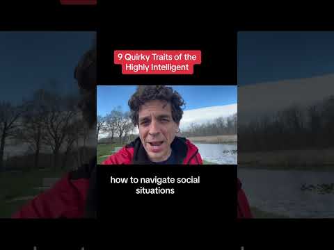 9 quirky traits of the highly intelligent. #wisdom #philosophy #selfcare #intelligent #smart