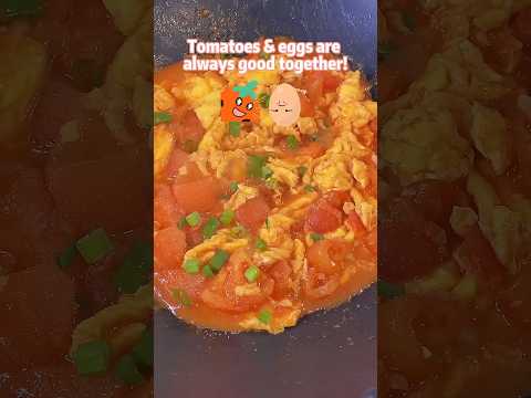 15-minute Staple Chinese Food: Tomato Egg Stir Fry 🍅🍳 番茄炒蛋
