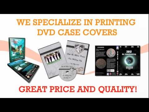 DVD Case Cover Printing in Los Angeles by Gold Image Printing