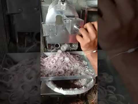 Onion Slicer Hand Press Machine