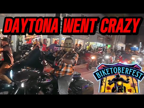 Daytona Beach Went CRAZY! Biketoberfest 2025 Full Experience 🏍💨