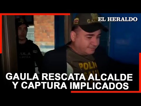 Autoridades rescatan al alcalde de Chimichagua, Cesar, tras haber sido secuestrado en Soacha