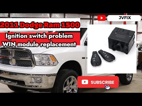 How to to fix dodge Ram ignition switch problems, not starting 2010-2019 Dodge Ram 1500/2500