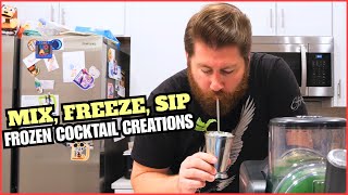 Mix, Freeze, Sip: Frozen Cocktail Creations