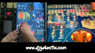 DJ Galactic - Gravity (Techno / Trance Music) with Korg EMX-1