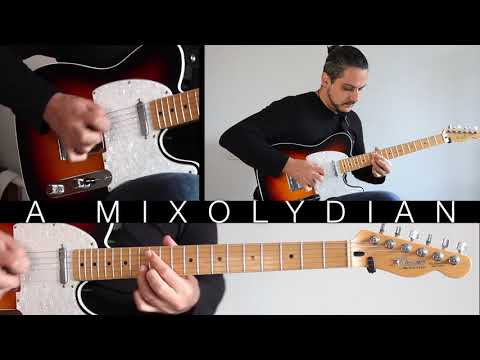 Fusion Licks Volumen 4 - A Mixolydian Run - Free Licks