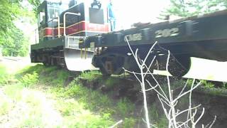 preview picture of video 'CMRR Worktrain Heads to Mt. Tremper'