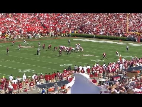 Rashad Fenton interception against UGA ~ 2018
