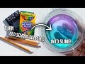 NO GLUE SLIME How To Turn Your Old School Supplies Into Slime