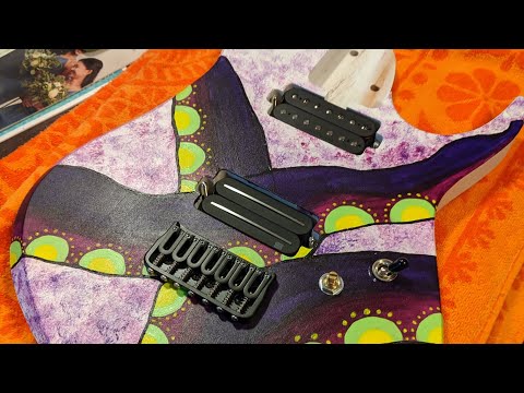 Building A 7 String Guitar - Part 2: Finish & Assembly