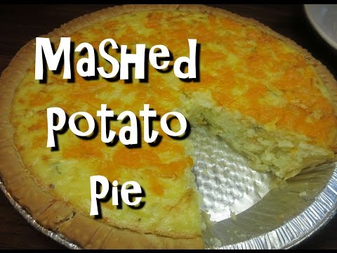 How to Make Mashed Potato Pie ~ Leftover Mashed Potatoes Recipe Video