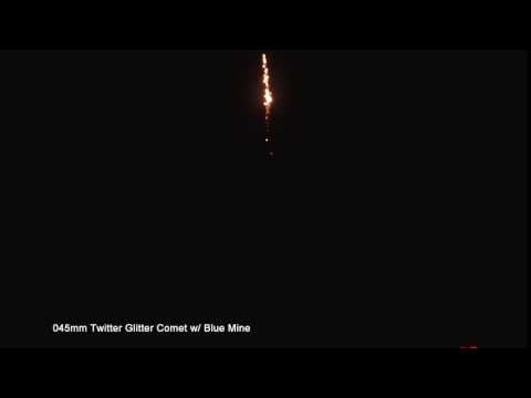 CM201 0915 045mm Twitter Glitter Comet w/ Blue Mine
