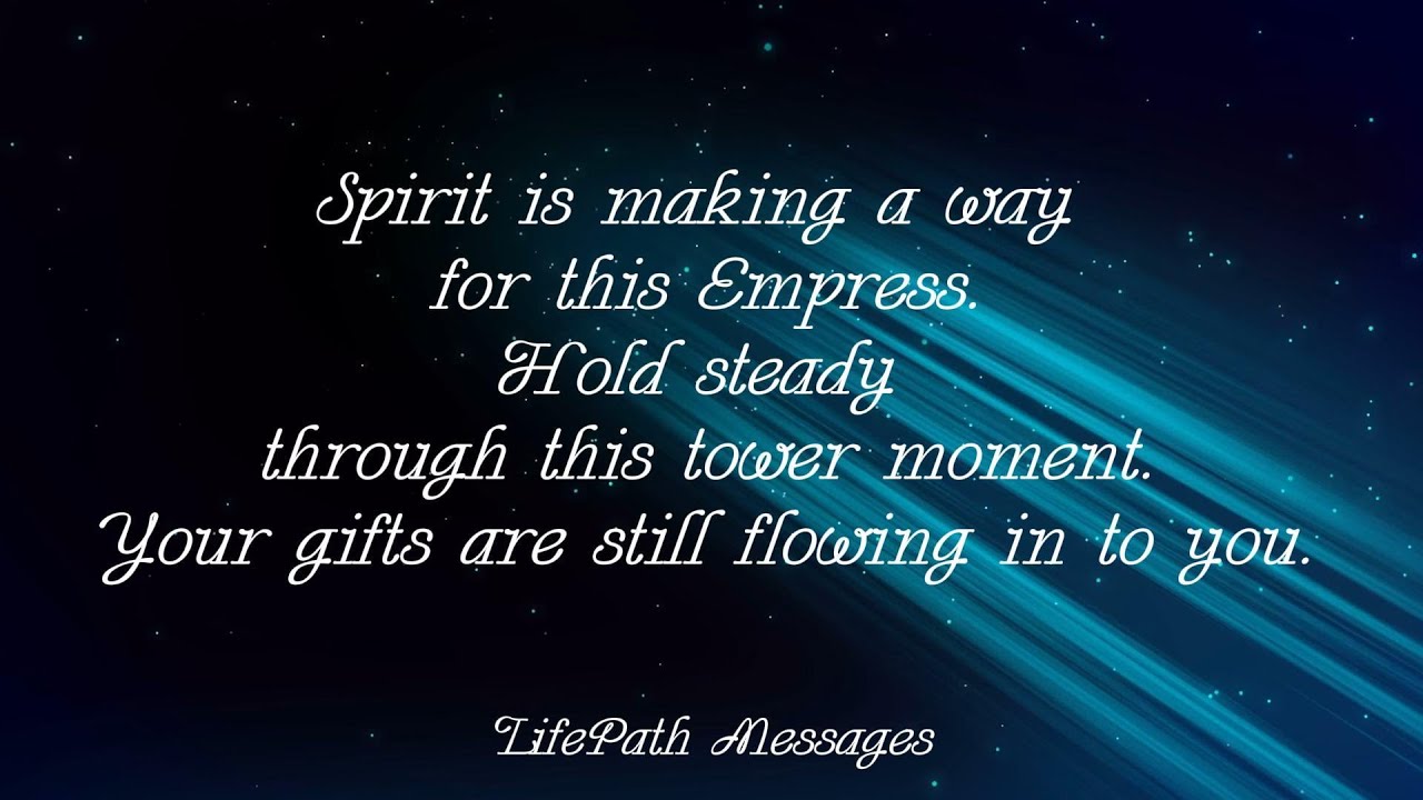 Spirit is busting you out of there.