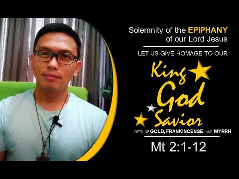 Solemnity of the EPIPHANY  of the LORD/ Mt 2:1-12