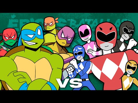 Tortugas Ninja vs Power Rangers. Épicas Batallas de Rap del Frikismo S3 | Keyblade