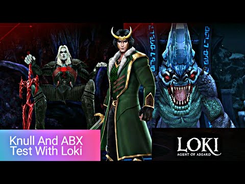 Loki Knull And ABX Test | Loki Worthy T3 Character - Marvel Future Fight