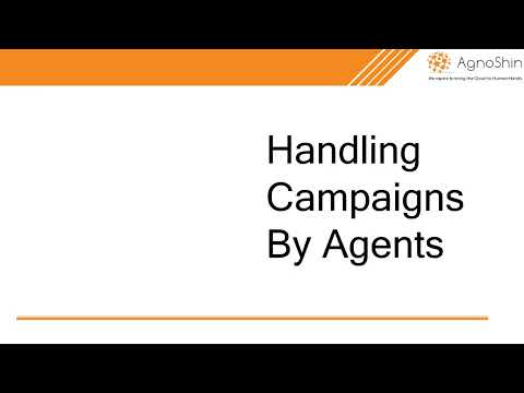 AgnoCon - Campaign Management