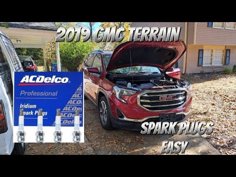 2019 GMC TERRAIN SLT 1.5T | TUNE-UP | HOW TO REPLACE SPARK PLUGS | Howto/Diy