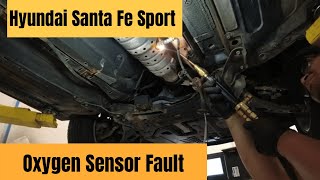 Hyundai Santa Fe Oxygen sensor fault - how to check oxygen sensor