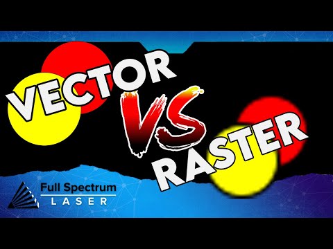 image-What is a Raster engraving laser?
