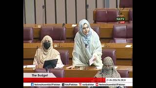 MNA Ms. Ayesha Nazir | Cut Motions on Finance Division | NA Budget Session 2026-27