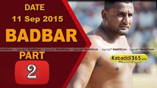 (1) Badbar (Barnala) Kabaddi Touranament 11 Sep 2015
