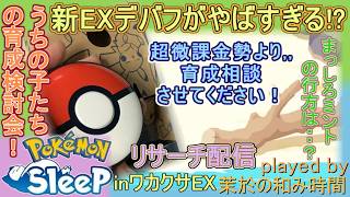 【#ポケスリ】ルチャブルさん実装＆育成相談！【#ポケモンスリープ】サマーフェスティバル2026！リサーチ配信。ワカクサ本島EX％Plus+所持。無課金のんびりPokémon Sleep実況♪