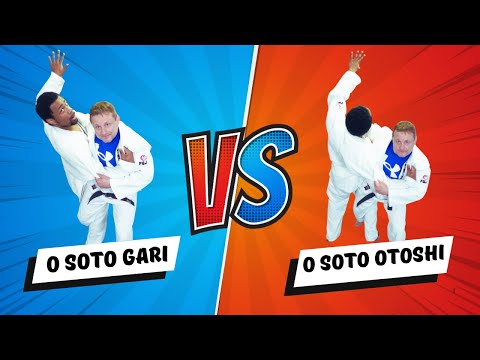 Judo Battle: O Soto Gari vs. O Soto Otoshi – Which One Wins?