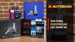 MICHI MI LED H4 Hi/Low 5500K 12-24V 2 шт. - відео 7
