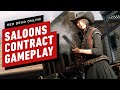 Red Dead Online: Blood Money - 13 Minutes of 'The Saloon Contract' Crime Gameplay