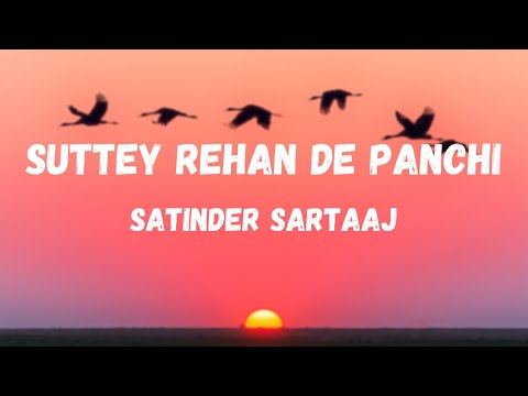 Suttey Rehan De Panchi Song Lyrics - Satinder Sartaaj |I Punjabi Song Lyrics|New Punjabi Song Lyrics