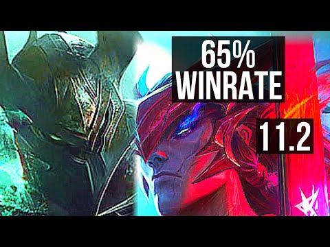 MORDEKAISER vs YONE (TOP) | 65% winrate, Dominating | EUW Diamond | v11.2