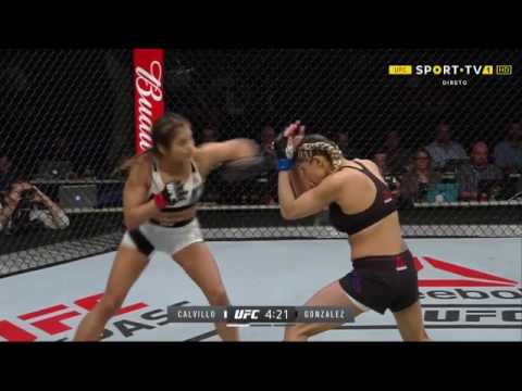 UFC 08.04.17 Cynthia Calvillo VS Pearl Gonzalez