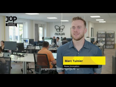 Pitch -  Marc Tuinier - Nuwa Innovation - De Jonge Ondernemersprijs 2023