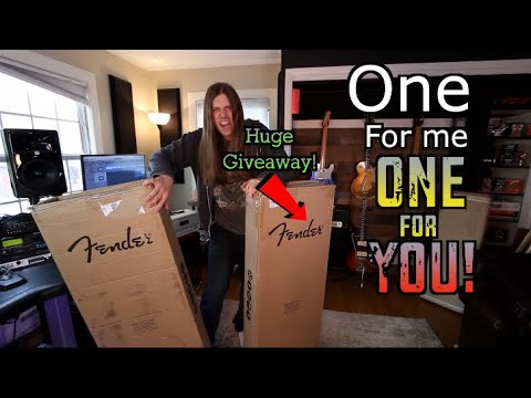 New Guitar Day For YOU And Me! (Biggest Giveaway Of The Year)