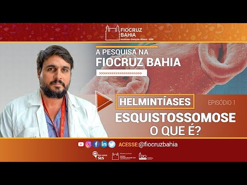 Helmintíases: Esquistossomose - O que é?