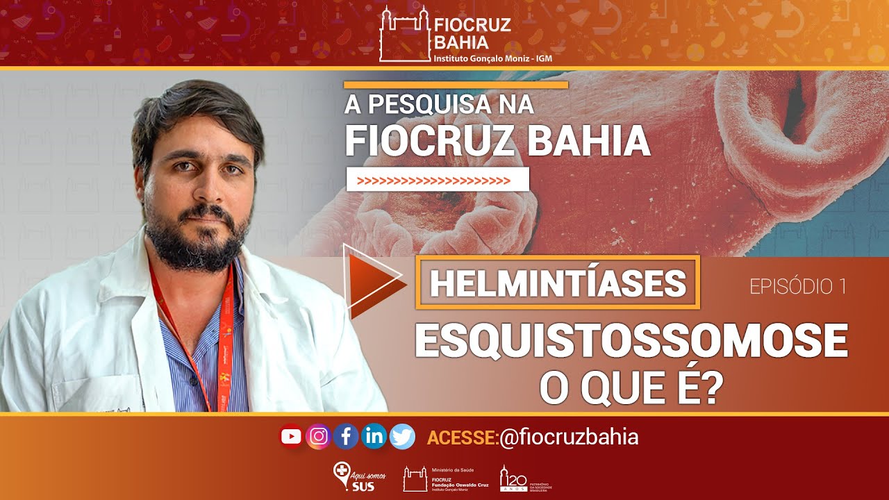 Helmintíases: Esquistossomose - O que é?