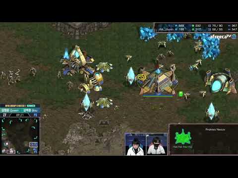 ASL Season 13 Round of 16 Group D Set 1 Queen vs. Bisu | Starcraft Commentary