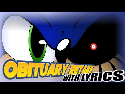 Obituary Retake WITH LYRICS | FNF Sonic Legacy Cover | Awesomely Autistic