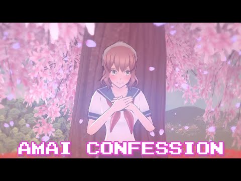 Amai cenfess her love to senpai YANDERE SIMULATOR